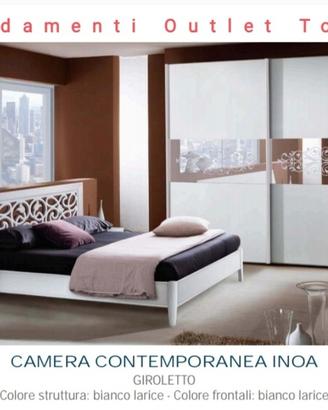 ??Promozione Outlet Camera da letto mod. INOA?