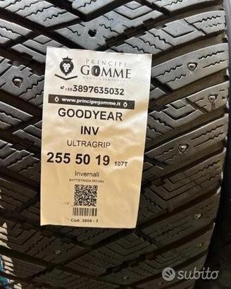 4 gomme 255 50 19 goodyear inv a3809