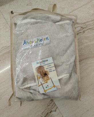 Andy & Helen copri seggiolino pappa 100% lino 9003