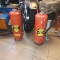 Vintage estintori Fulgor 65x20 anni '60