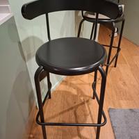Sgabello nero Ikea