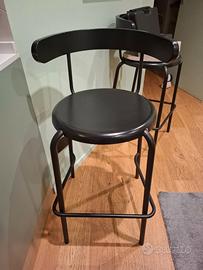 Sgabello nero Ikea