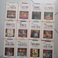 LIBRI manuali erbe e cucina, raccolta 12  pz