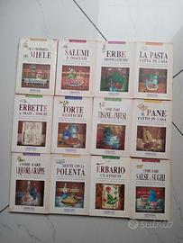 LIBRI manuali erbe e cucina, raccolta 12  pz