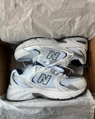 New Balance 530 Bianche e Blu 39.5 Nuove Originali