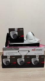 Kit Hikvision 4Cam Ultra ColorVu 24/7+NVR Acusense