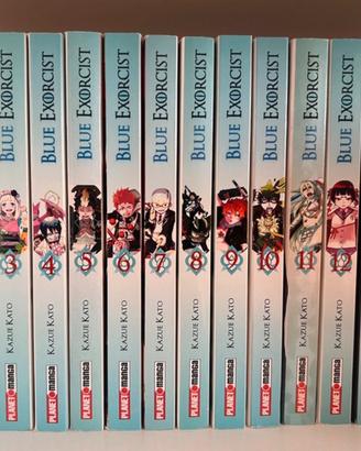 Manga serie Blue Exorcist dall' 1-15