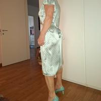 Vestito Giorgio Kauten verde acqua. Vestibilita' M