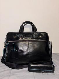 Tracolla Piquadro cartella Pelle Nero