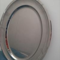 Vassoio ovale in acciaio Frabosk