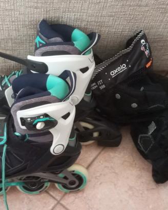 Roller e protezioni donna