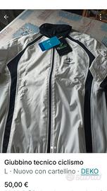 Giubbino ciclismo tg L