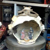 Antico presepe in bottaccio in cotto