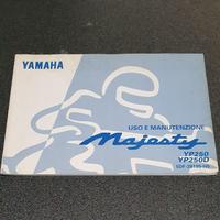 USO E MANUTENZIONE MANUALE YAMAHA MAJESTY YP250 YP