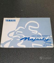 USO E MANUTENZIONE MANUALE YAMAHA MAJESTY YP250 YP