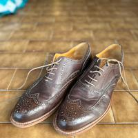 Scarpe Fratelli Rossi numero 43 vero cuoio