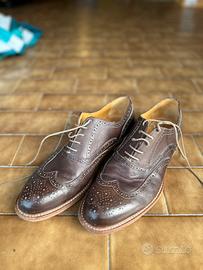 Scarpe Fratelli Rossi numero 43 vero cuoio