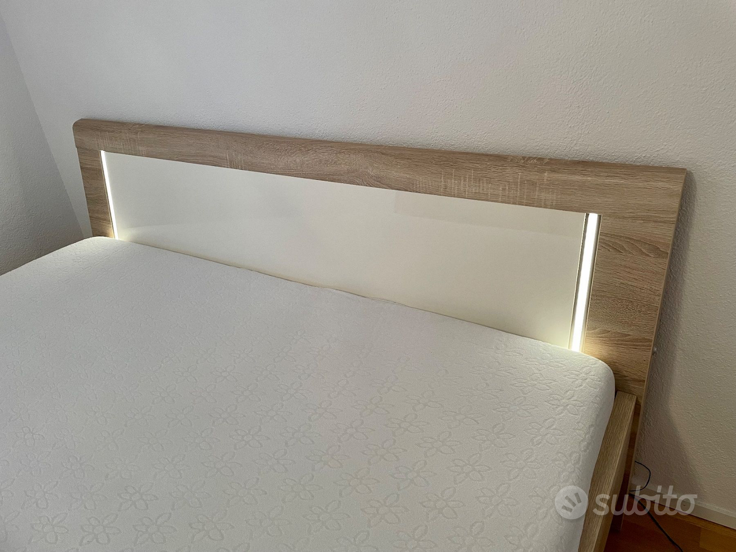 Letto 180x200 + materasso + rete a doghe - Arredamento e Casalinghi In  vendita a Bergamo