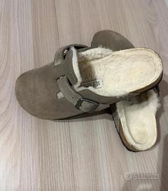 Birkenstock grigie  tg 41  , modello boston tg 41
