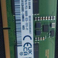 16Gb Ram Samsung DDR5 5600Mhz 2x8GB