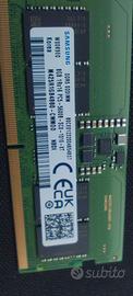 16Gb Ram Samsung DDR5 5600Mhz 2x8GB
