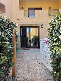 Monolocale al piano terra con giardino privato