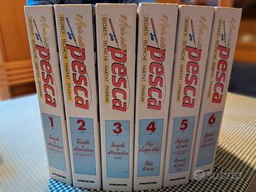 L'arte della pesca De Agostini 6 volumi