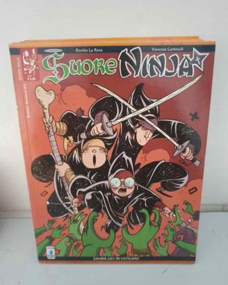 Lotto fumetti Suore Ninja (1-5)  come nuovi