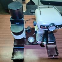 macchina caffè e macina caffè gaggia ariete