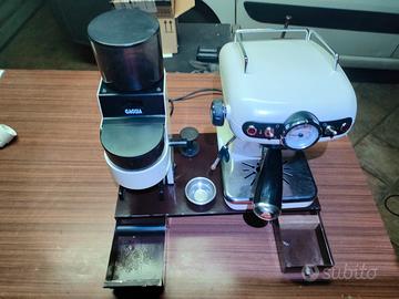 macchina caffè e macina caffè gaggia ariete