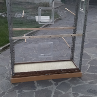Voliera per uccelli o pappagalli
