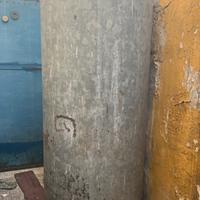 Cisterna serbatoio Lt 550 verticale zincata