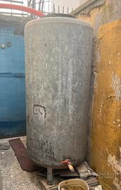 Cisterna serbatoio Lt 550 verticale zincata