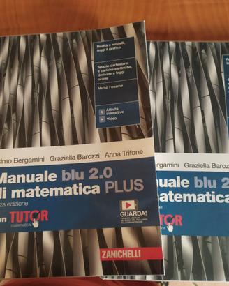 Libro Manuale blu 2.0 di matematica plus