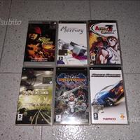 PSP - giochi e film originali, prime edizioni