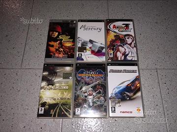 PSP - giochi e film originali, prime edizioni