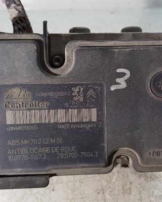 CENTRALINA ABS CITROEN C3 2° Serie 10.0970-1167.3