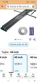 VEVOR Tagliapiastrelle Manuale con Infrarossi Uten