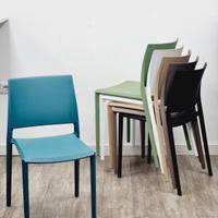 sedia milano in polipropilene arredo locale 
