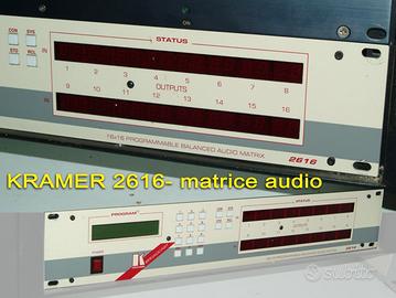 Matrice Audio KRAMER 2616 programmabile 16 x 16