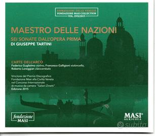 CD Maestro delle Nazioni - Tartini: 6 Sonate op. 1