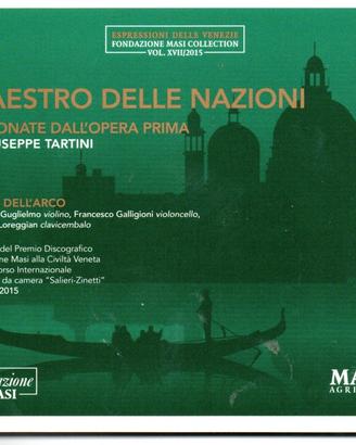 CD Maestro delle Nazioni - Tartini: 6 Sonate op. 1