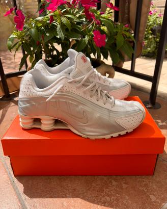 Nike Shox R4 Bianche