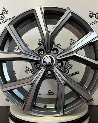 4 Cerchi in lega SKODA Karoq Octavia Kodiaq da 17