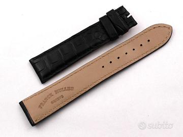 Cinturino Franck Muller Vero Alligatore Nero 19 mm