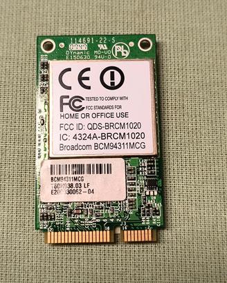 scheda wifi wireless BROADCOM BCM94311MCG