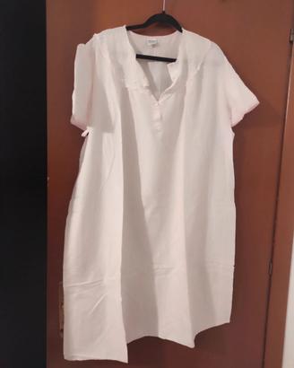 Vintage Camicia da notte rosa chiaro