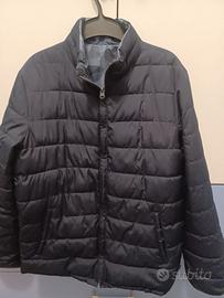 Giubbotto duble face mimetico e di colore blu