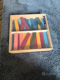 Kapla 2 scatole circa 200 pezzi color e neutri