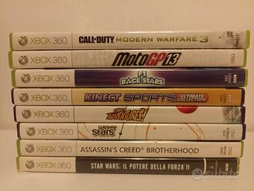 8 Giochi Xbox 360 - Titoli Vari e Kinect